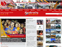 Tablet Screenshot of abrebrecha.com